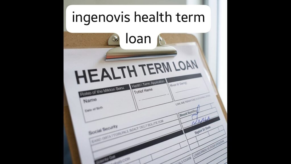  ingenovis health term loan