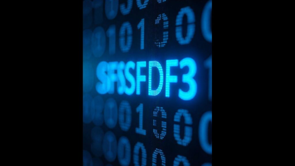 Understanding SFSFDF3 – The Role of Unique Identifiers in Modern Innovation